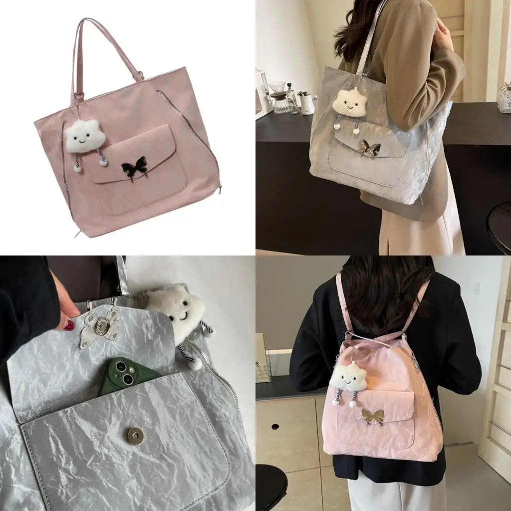 

X90d Женская рюкзак для покупок Сумка Стильная сумка для плеча с подмышками простая сумочка