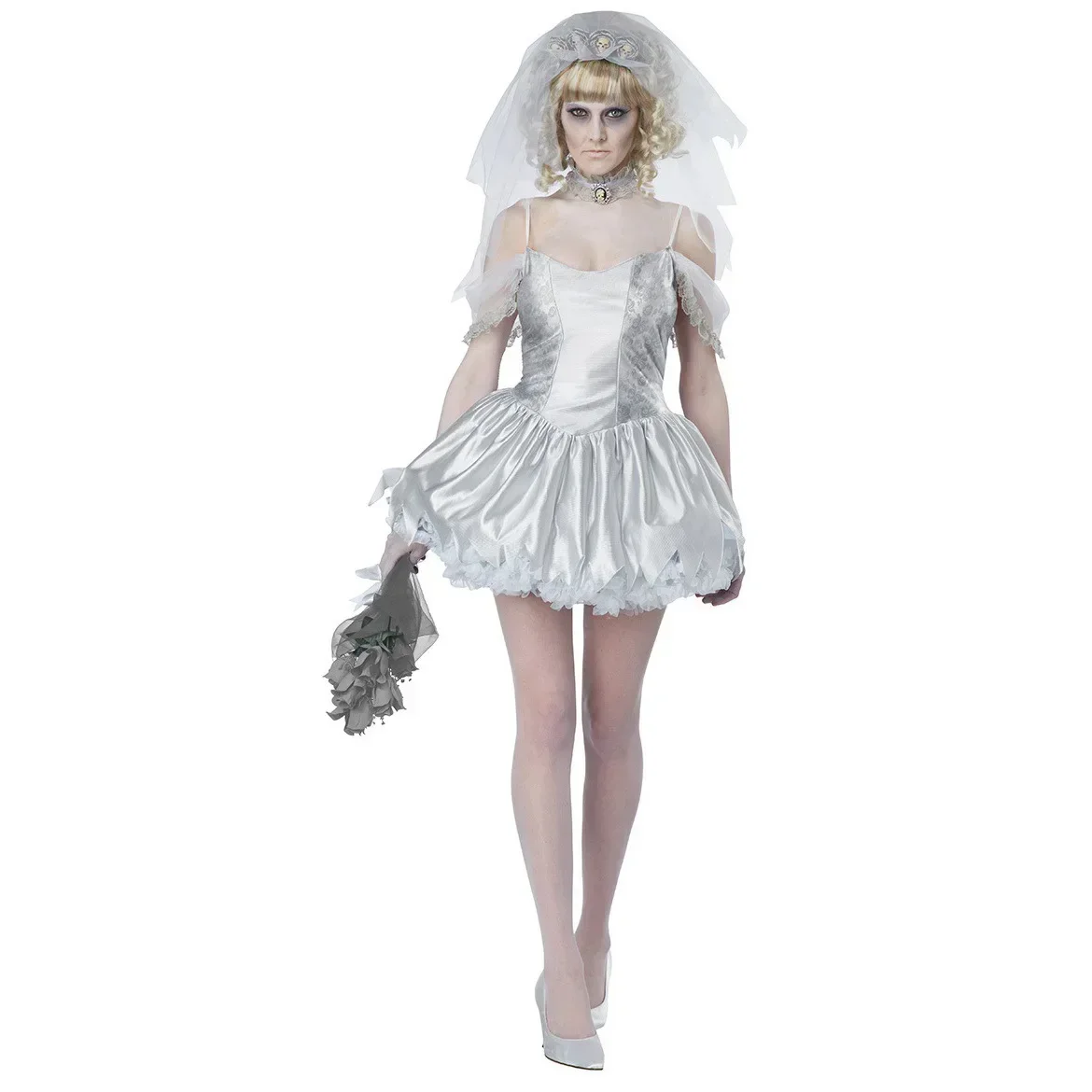 Disfraz de Vampiresa Sexy para Mujer, Uniforme de Juego de Rol, Disfraces de Halloween