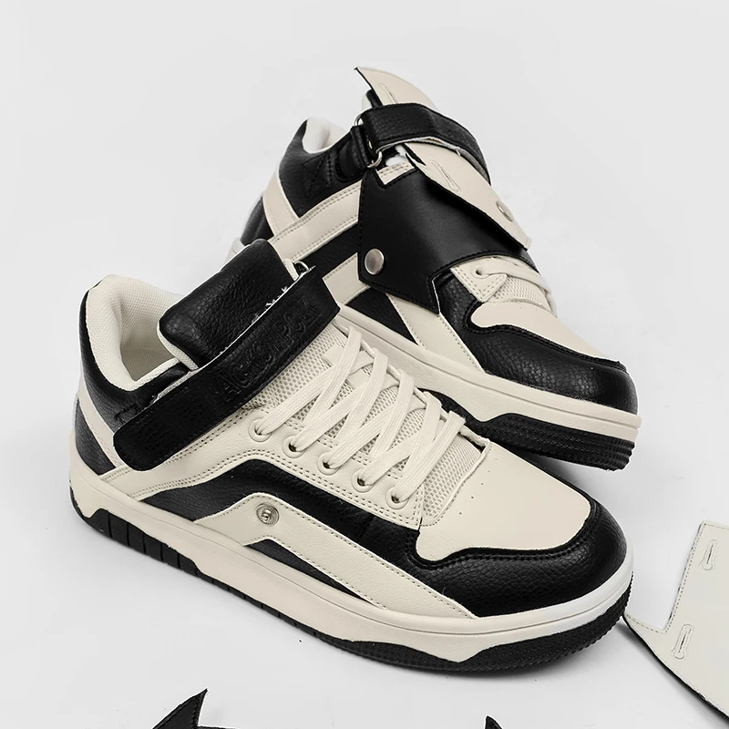 

Men Sneaker Women Sports Shoes Luxury Flat Sole PU Leather Casual Skateboard Shoes Tennis Sneaker for Men Zapatillas Hombre