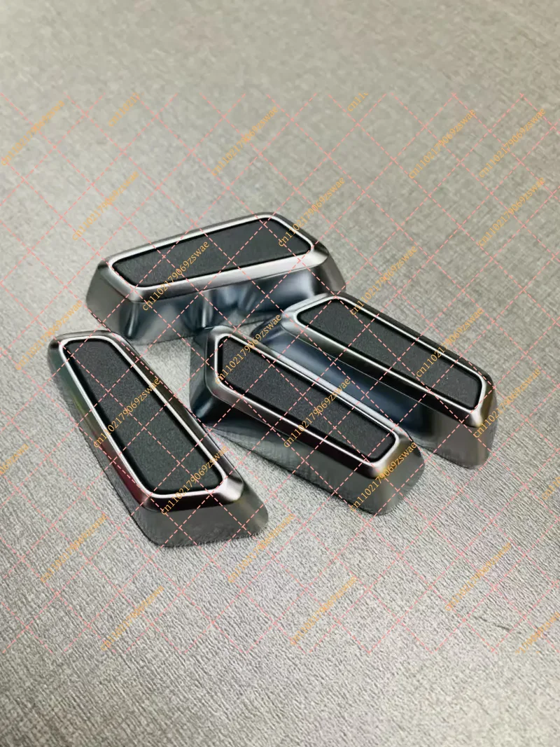 Chrome Plated Seat Adjustment Switch Car Interior Power Seat Control Button