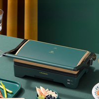 LIVEN Electric griddle with dual heating for both grilling and roasting steaks integrated machine 220V 1600W