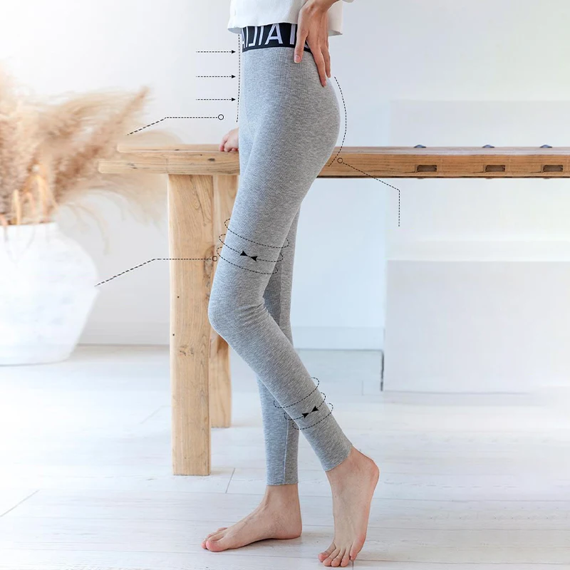 Mode lässig hohe Taille plus samt dicke warme Leggings für Frauen