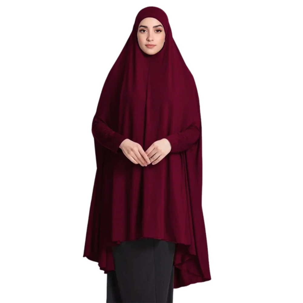 

Caftan Plain Muslim Abayas Elegant Modest Wear Islamic Dress Formal Soft Long Shawl Daily Wear