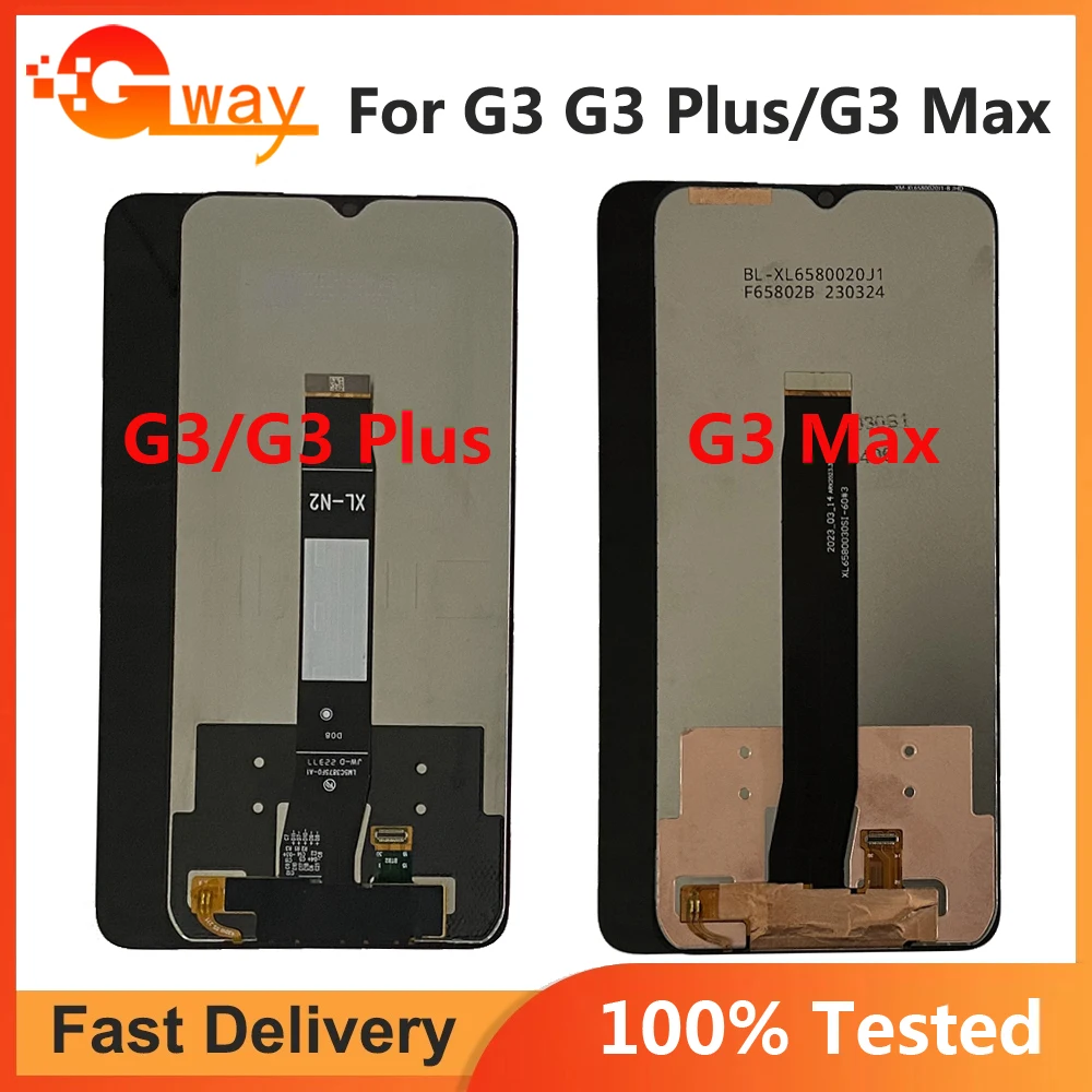 

6.52" Tested For UMIDIGI G3 G3 Plus LCD Display + Touch Screen Qulaity UMIDIGI G3 Max LCD Digitizer Sensor Screen+Tool