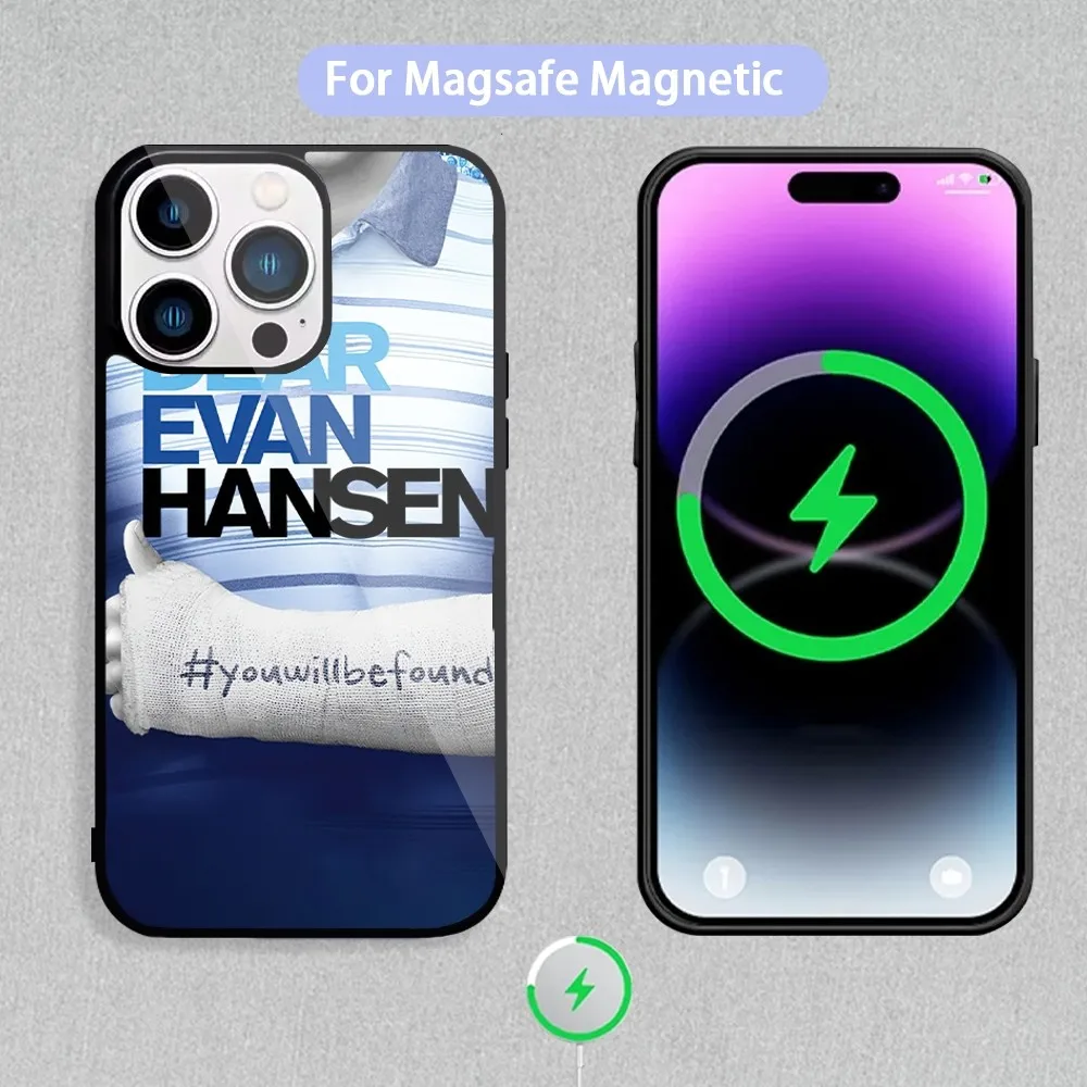 Dear Evan Hansen Phone Case For Magnetic Inductive Charging iPhone 11 12 13 14 15 Max Pro Mini Plus Shell