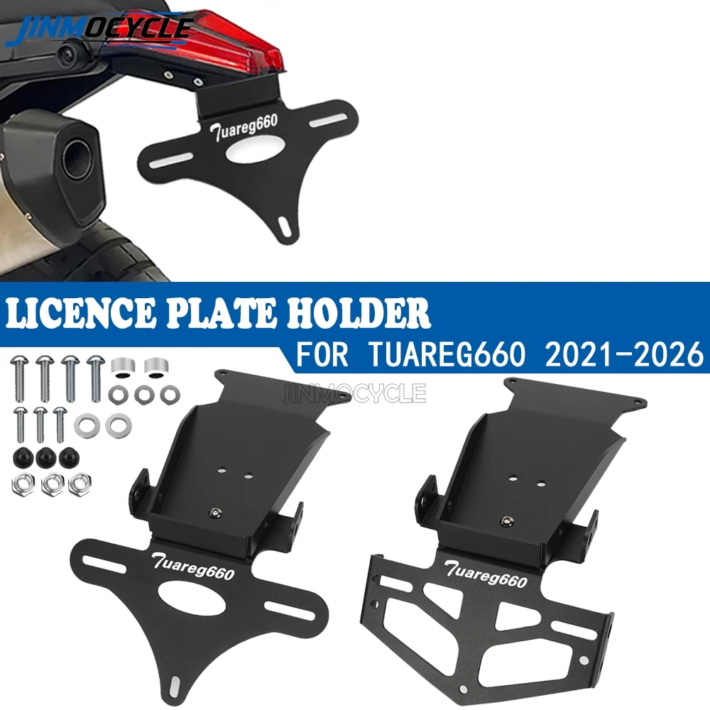 

For Aprilia Tuareg 660 Tuareg660 tuareg 21 2022 2023 2024 2025 2026 License Plate Holder Bracket Tail Tidy Fender Eliminator Kit