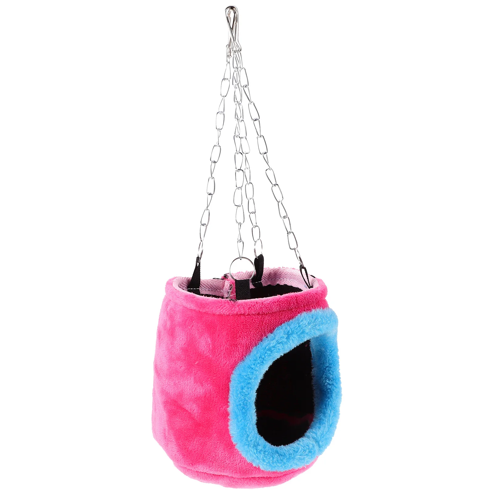 

Squirrel Chinchilla Guinea Pig Rat Small Animal Snuggle Hut Random Color Cotton Material Hanging Hammock Warm Cozy Sleeping Cave
