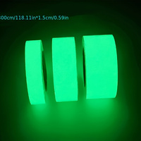 1pc Sticker Fishing Rod Luminous Sticker Protecting Fishing Rod Bandage Glow in the Dark DIY Self-adhesive Tape Fishing Tool 3M