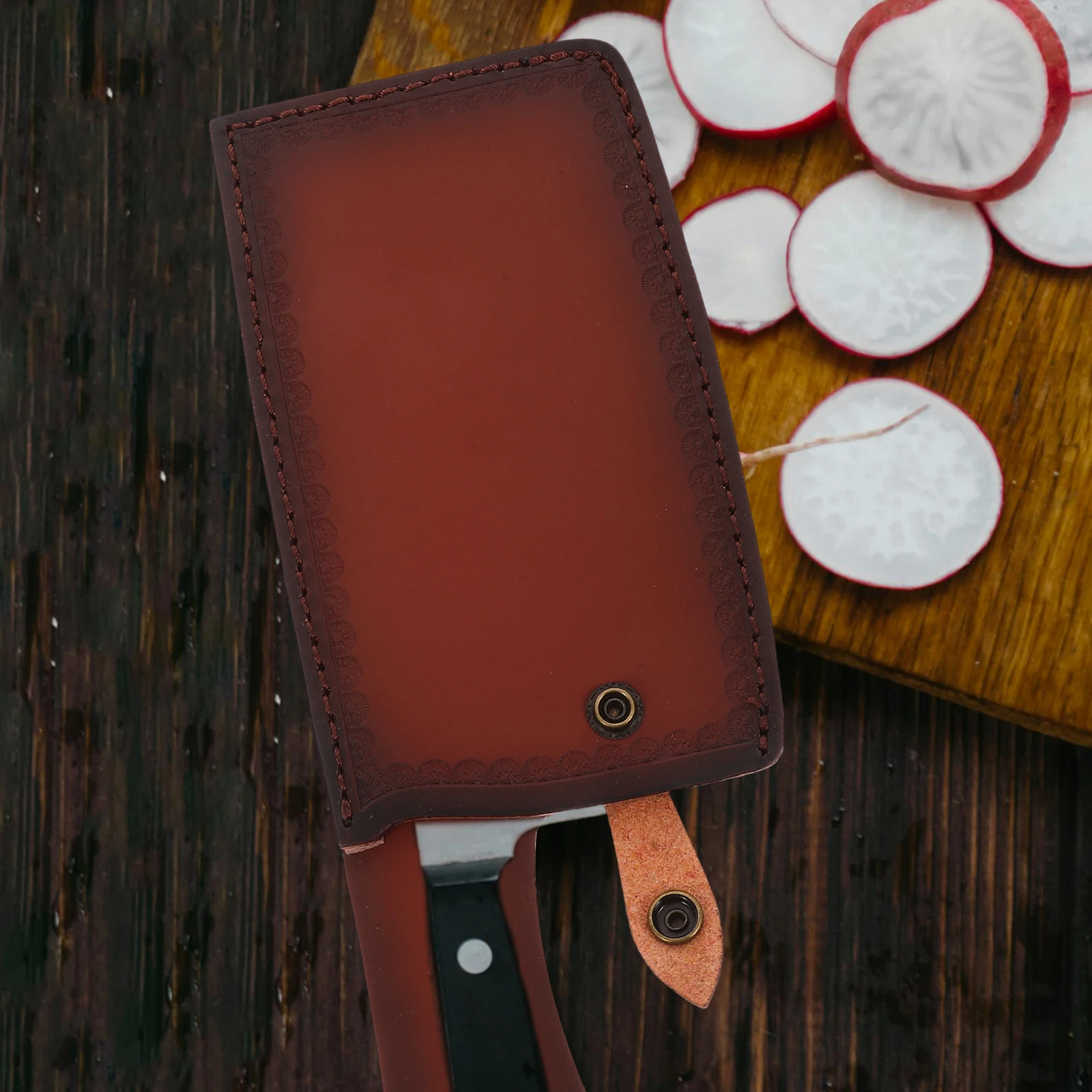 

Artificial Knife Sheath for Cleaver Guard Universal Kitchen Cover Lightweight Portable Storage Case
