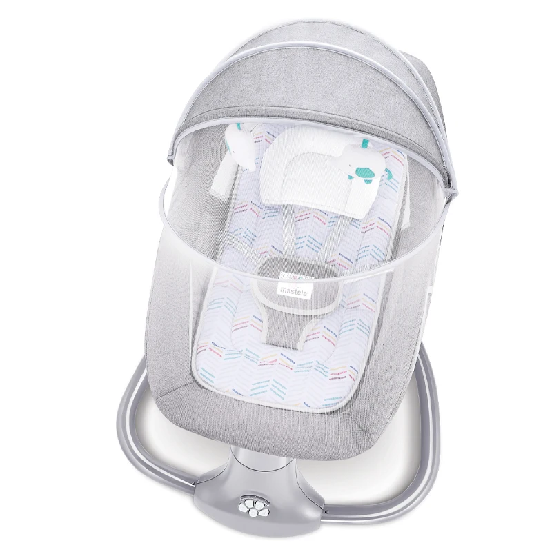 3-In-1 Electric Portable Baby Seat Swing Rocker and Trampoline Seat