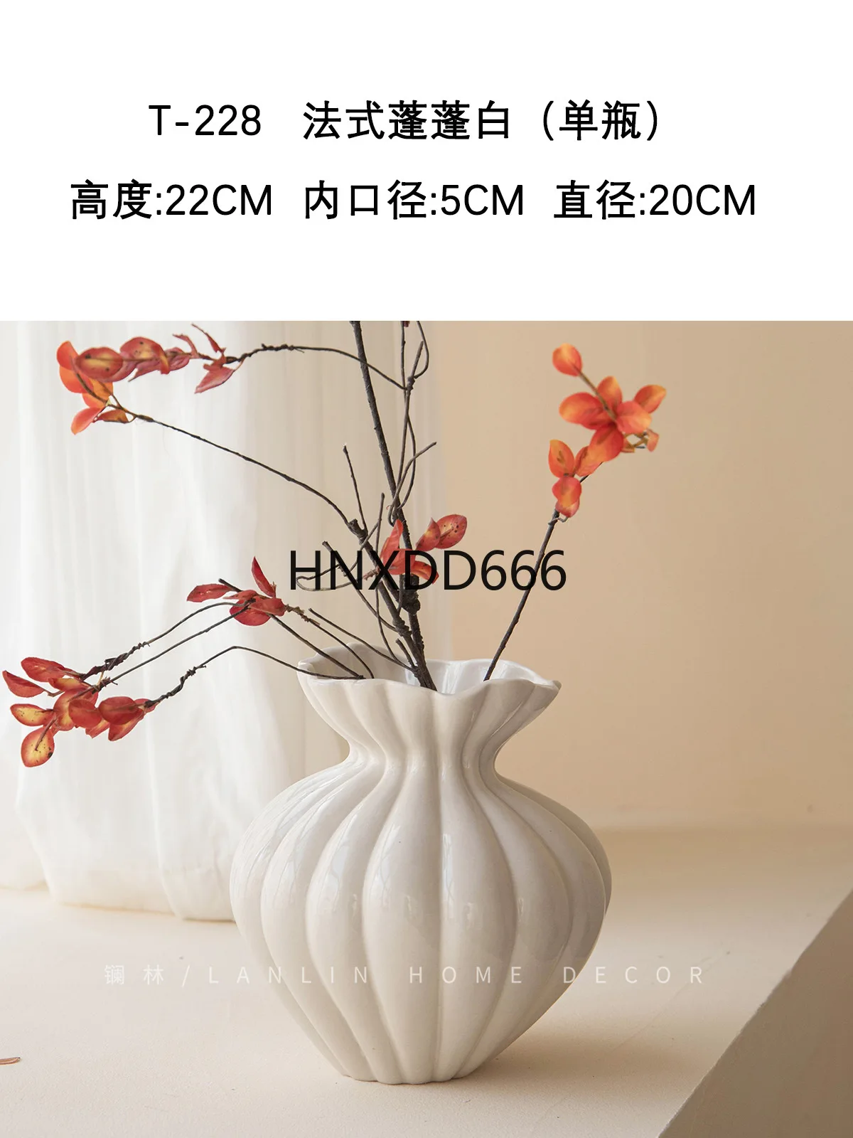 مزهرية زهور تويست هندسية صينية جديدة من Lanthanum Forest حديثة وبسيطة لتناول الطعام وغرفة المعيشة نموذج غرفة المبيعات والمكتب على الطراز الفرنسي