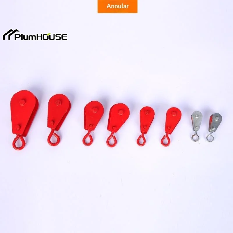 Suitable For Lifting Slings, Hardware, Crane Construction, Mini Pulleys, Rotating Rings, Lifting Pulley Blocks