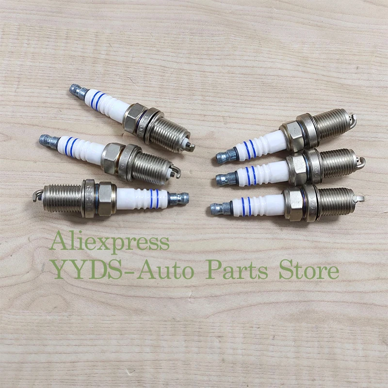 6PCS Spark Plugs For Merceds-Benz W210 A0031596803