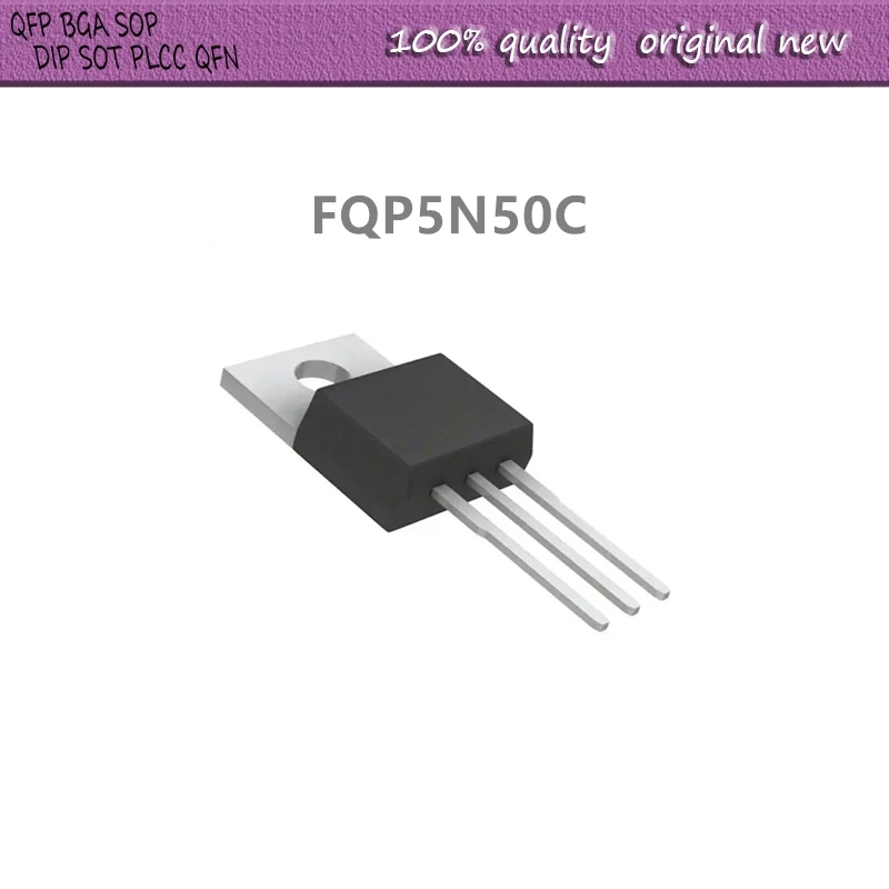 

10 шт./лот FQP5N50C FQP5N50 TO-220