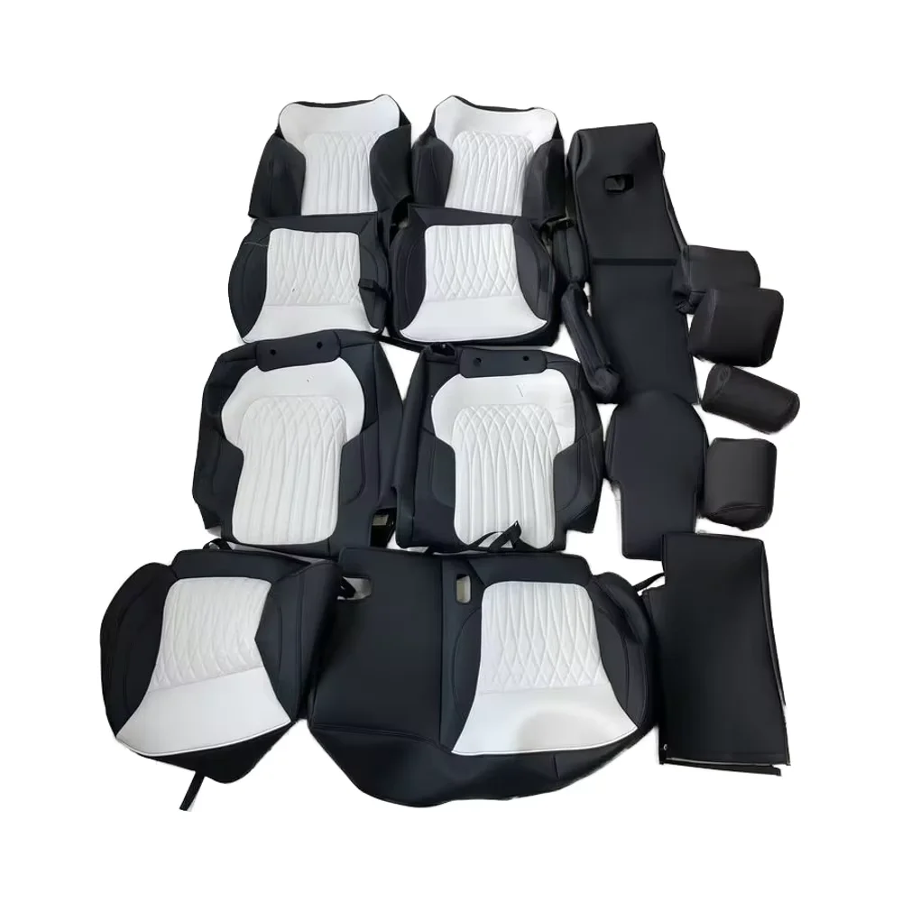 

Reli3 For 2017-2024 Land Rover Range Rover Sport L322 L320 Custom Fit Car Seat Covers for 5 Seats Full Set Top Quality Leather