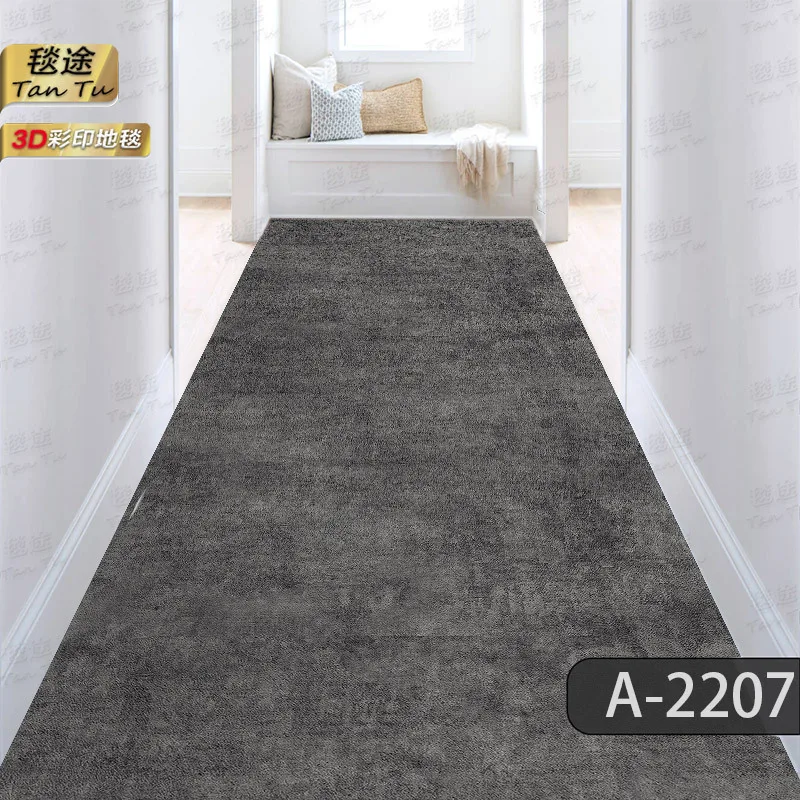 

Luxury Design Long Carpet Runner for Corridor Hallway Decor Non-slip Strip Carpets HOTEL Living Room Doorway Washable Doormat