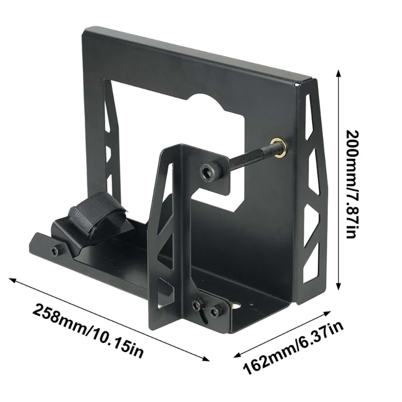 Staffa montaggio per piallatrice in acciaio addensato per impieghi gravosi Configurazioni facili Design portatile leggero per