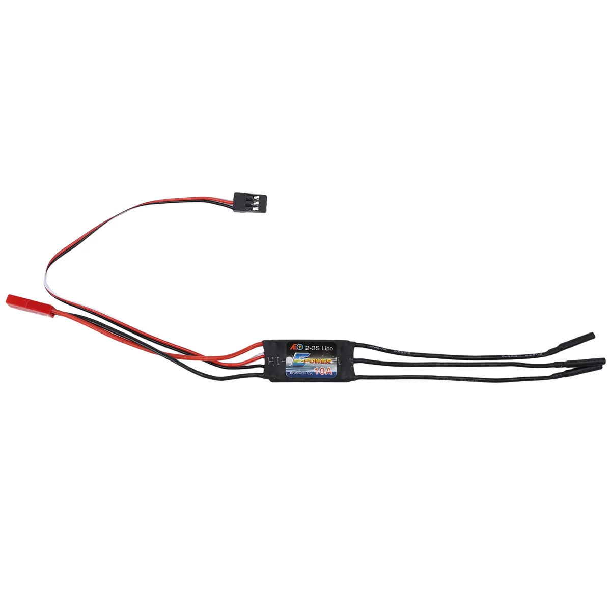 BAAA-ESC Motor Speed Controller Brushless ESC for RC Airplane with UBEC 10A