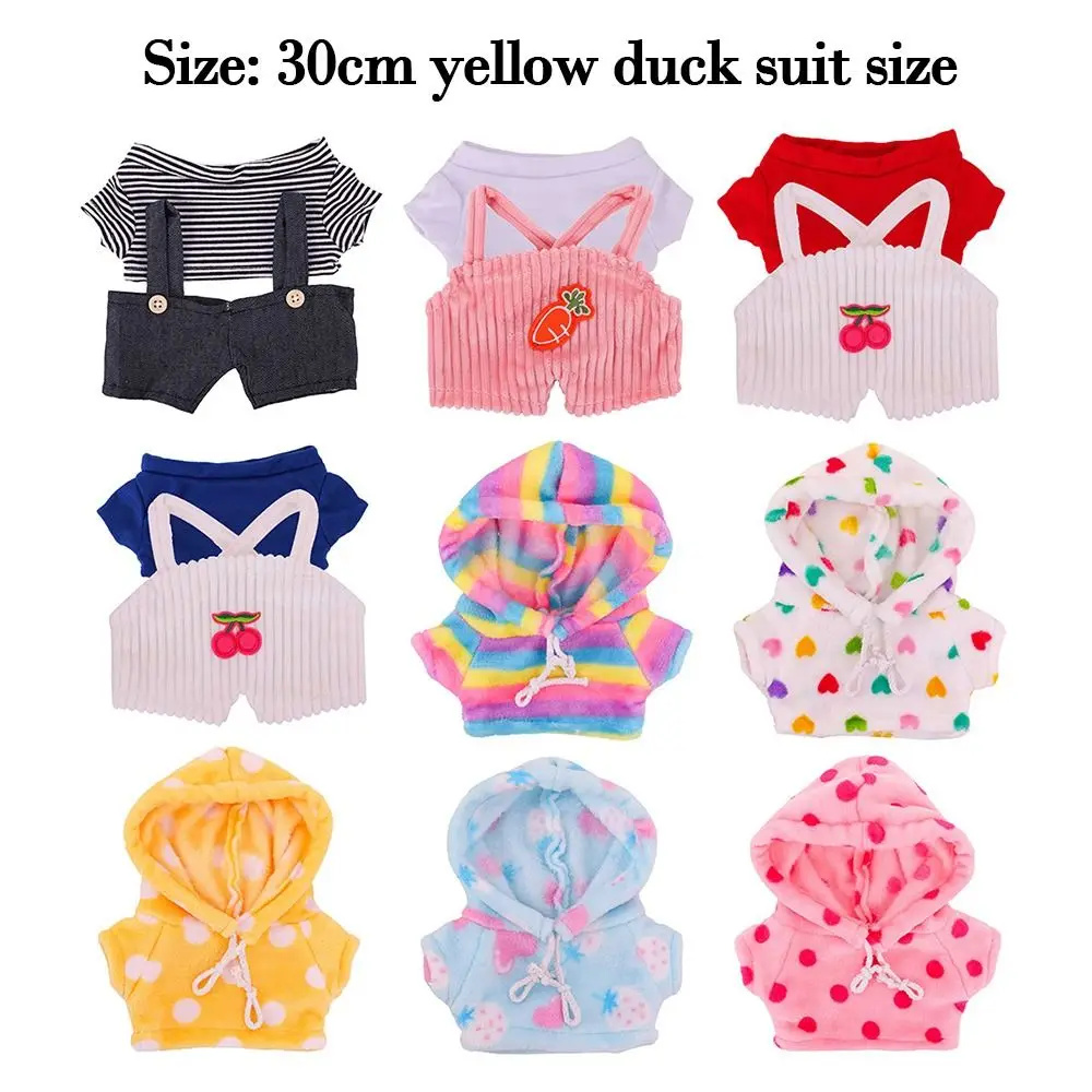 New 30cm Duck  T-shirt Rompers Cute Hoodies Clothes Mini Online Duck  Short Sleeve  Sweater view 6