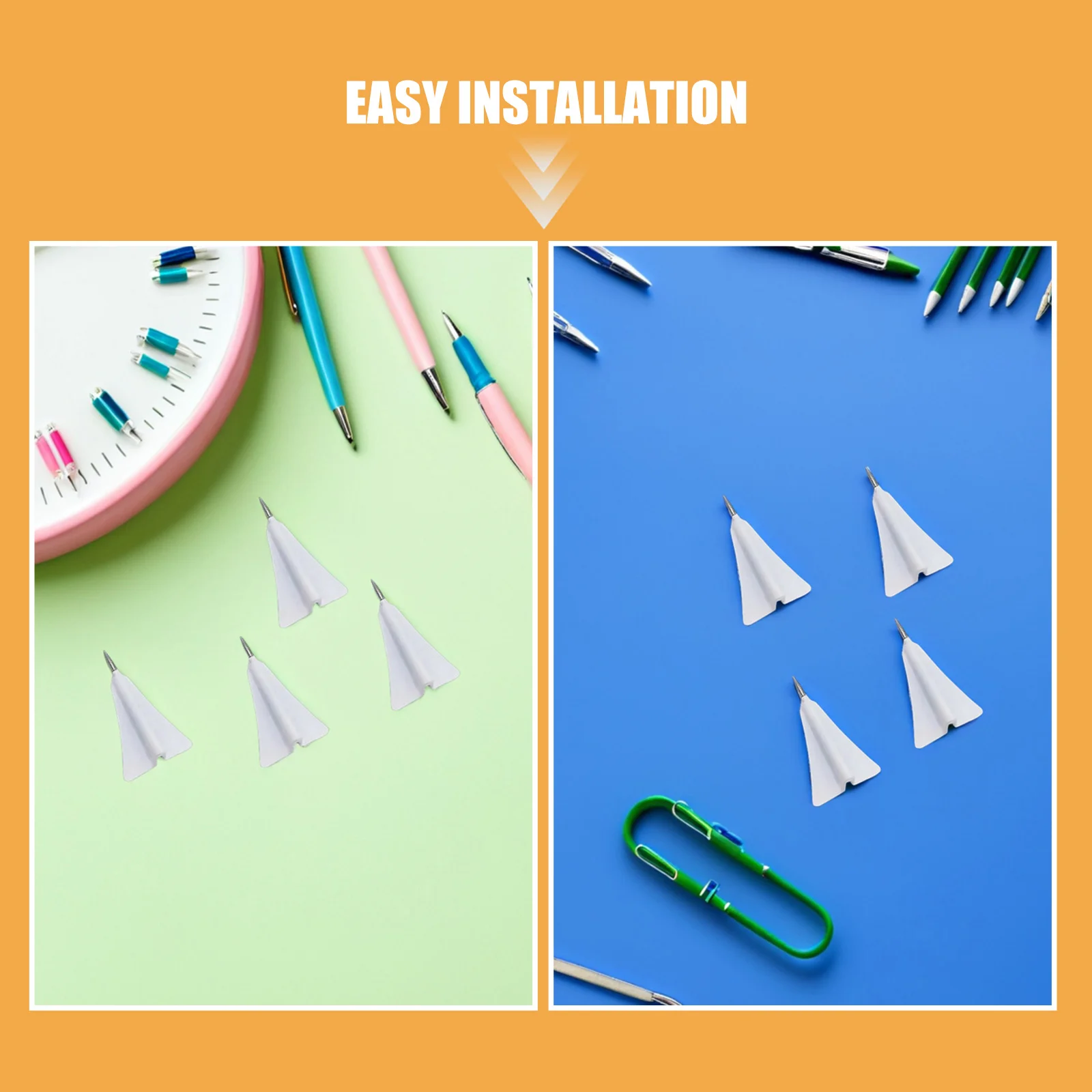 18Pcs Reusable Airplane Shaped Pushpins for Cork Board Photo Wall Decorations Map Thumbtacks Home Office