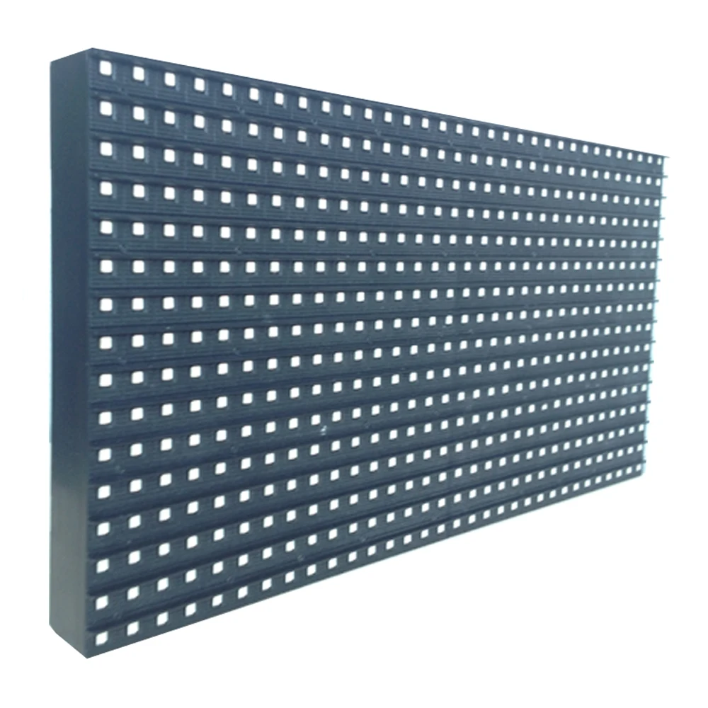 

10 pcs/pack Outdoor LED Display P10 Medium 32x16 RGB LED Matrix Panel 12.6" x 6.3" x 0.5" Waterproof Advertising LED Display