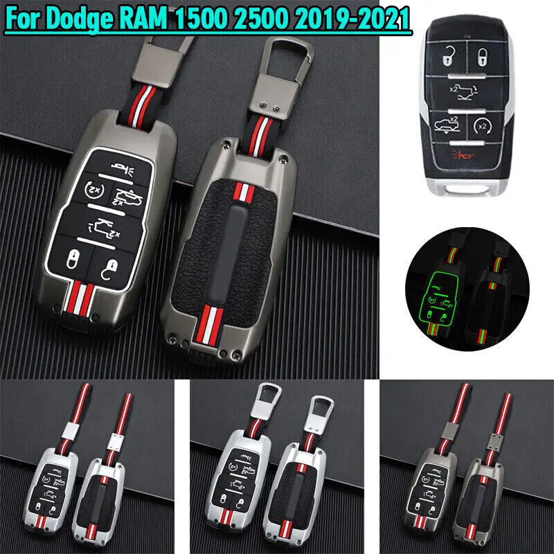 

Силиконовый автомобильный брелок из цинкового сплава, чехол для Dodge RAM 1500 2500 2019-2021