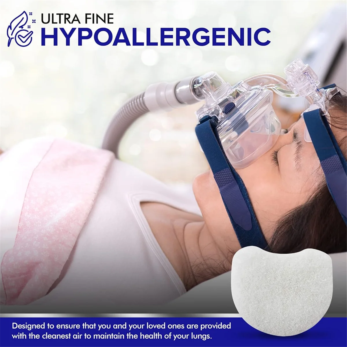 AA98 30 szt. Filtrów do AirMini - Zestaw filtrów CPAP do urządzenia AirMini CPAP