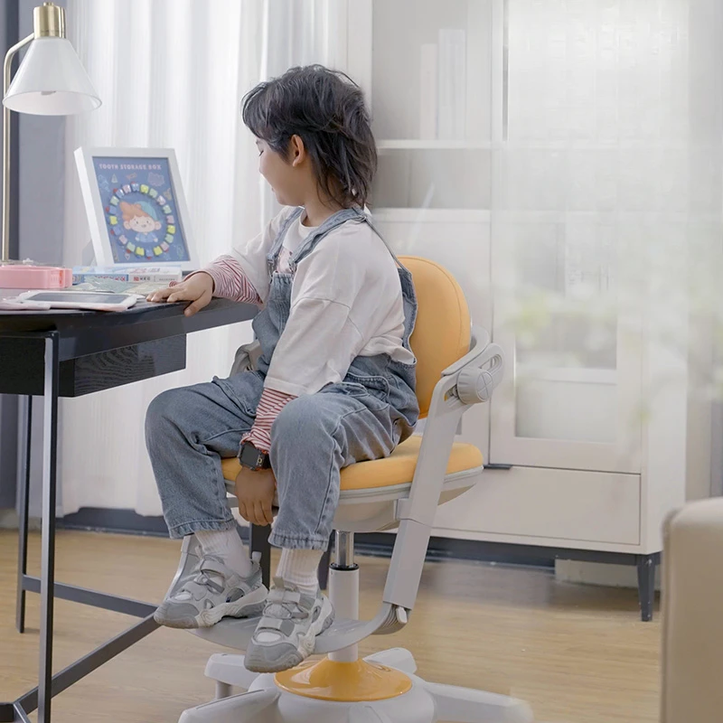 Children's study chair corrects sitting posture and can lift seats for primary school students