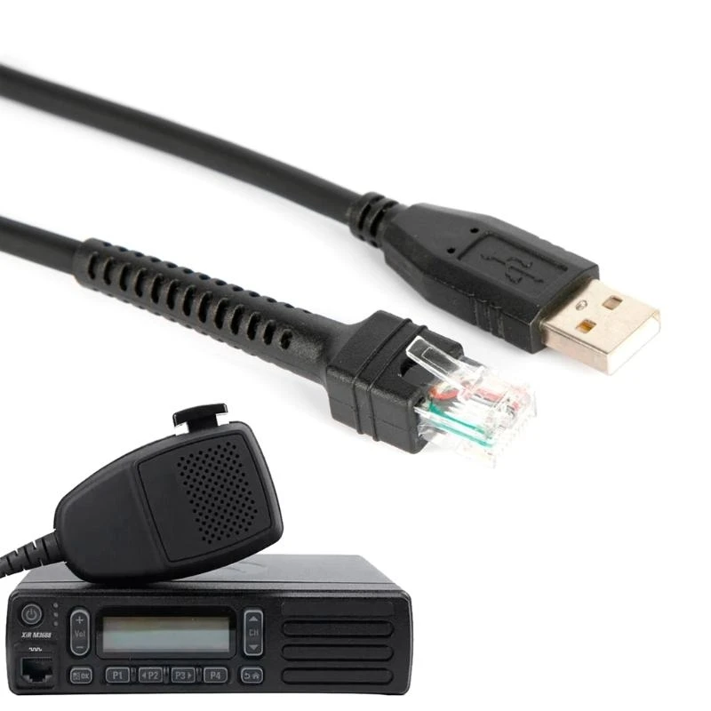 

Walkie Talkie Radio Accessory Two Way Radio USB Programming Cable High Strength Configuration Suitable for M3688 DM1400