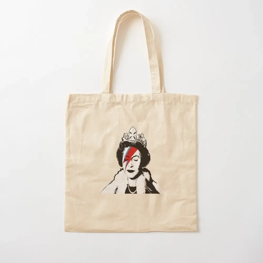 

The Queen as Ziggy Stardust Tote Bag Cloth bags personalized tote bag sacs de shopping shoping bag