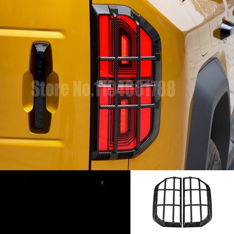 Voor BYD Leopard 5 2025 2026 Carbon Fiber Overlay Cover Exterieur Decoratie Bescherming Sticker Externe Accessoires