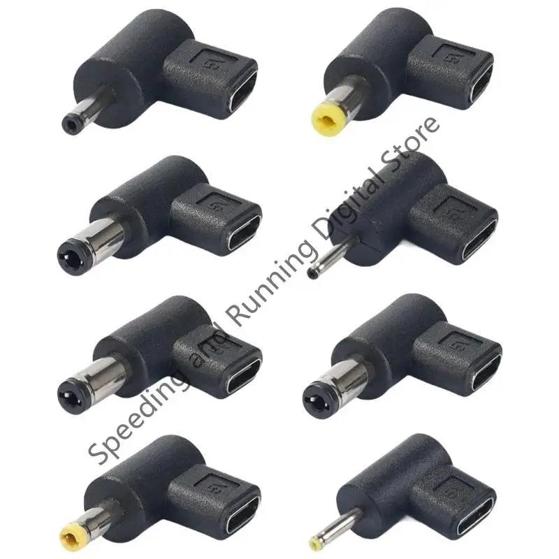 USB C на 5,5x2,5/3,0x1,1/3.5x1,35/4.0x1.7/4,8x1,7/5,5x2,1 мм Тип C Переходник «мама-папа» 5 В Адаптер USB C для ноутбука