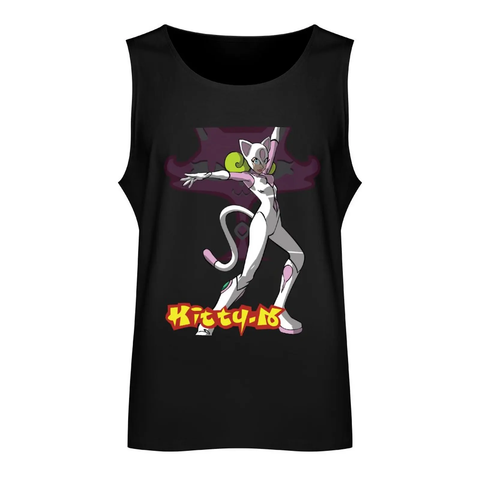 Kitty-n Bust a Groove Tank Top Man sleeveless shirt Japanese t-shirt