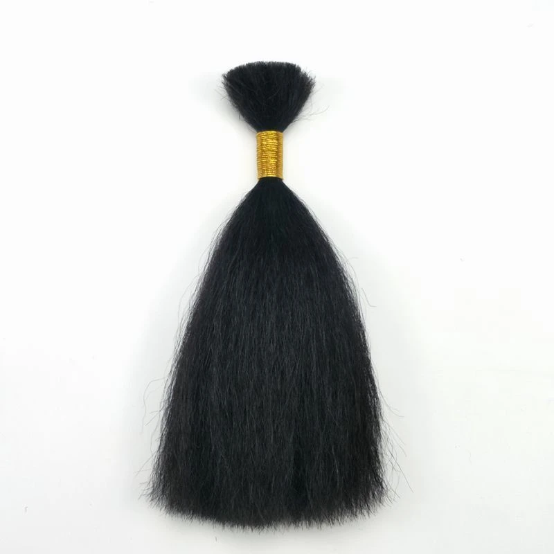 Loose washed yak hair TV makeup beard hair crochet yak hair rhino tail hair real animal hair materials