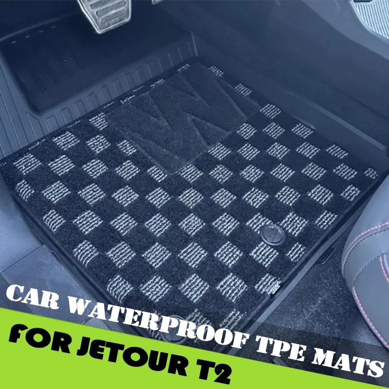 

Car Waterproof TPE Mats Fit for Jetour Traveller T2 2023 2024 2025 High Quality Modified Blanket TPE Mats Interior Accessories