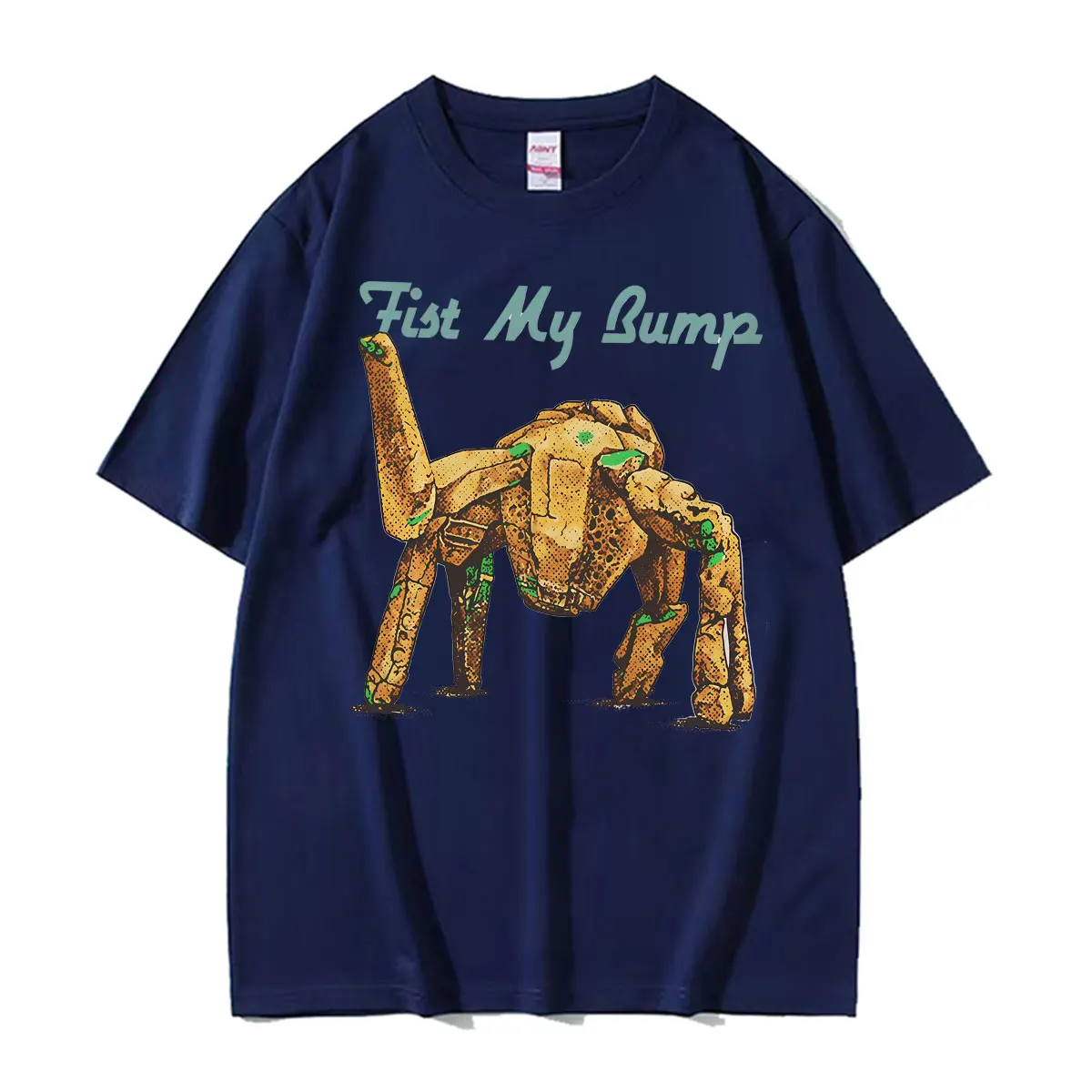 Fist My Bump Funny Movie Rocky Alien Graphic T Shirt Men Women Harajuku Vintage Humor T-shirts High Quality Cotton Cozy T Shirts