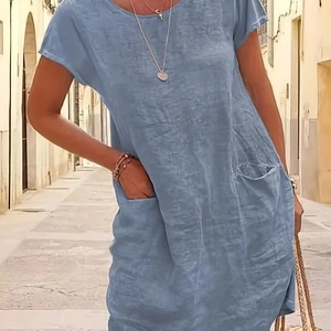9 Main sales linen dress - №9