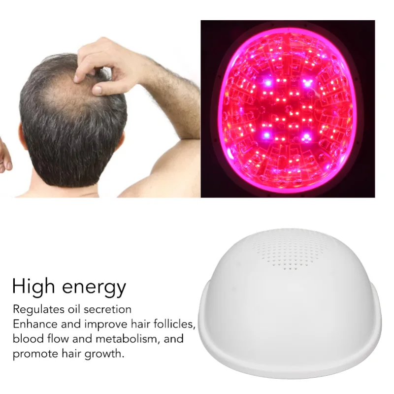 Laser Hair Growth Helmet Anti Hair Loss Treatment Hair Regro