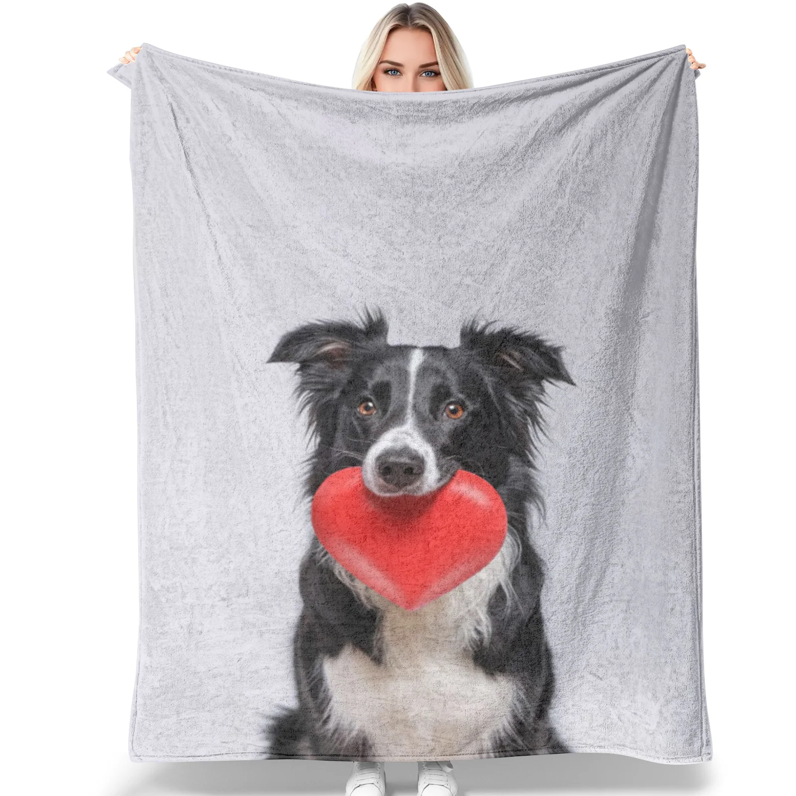 

Customized Flannel Blanket Soft Material All-Season Machine Washable, Photo Personalized Tapestry for Birthdays, Anniversaries