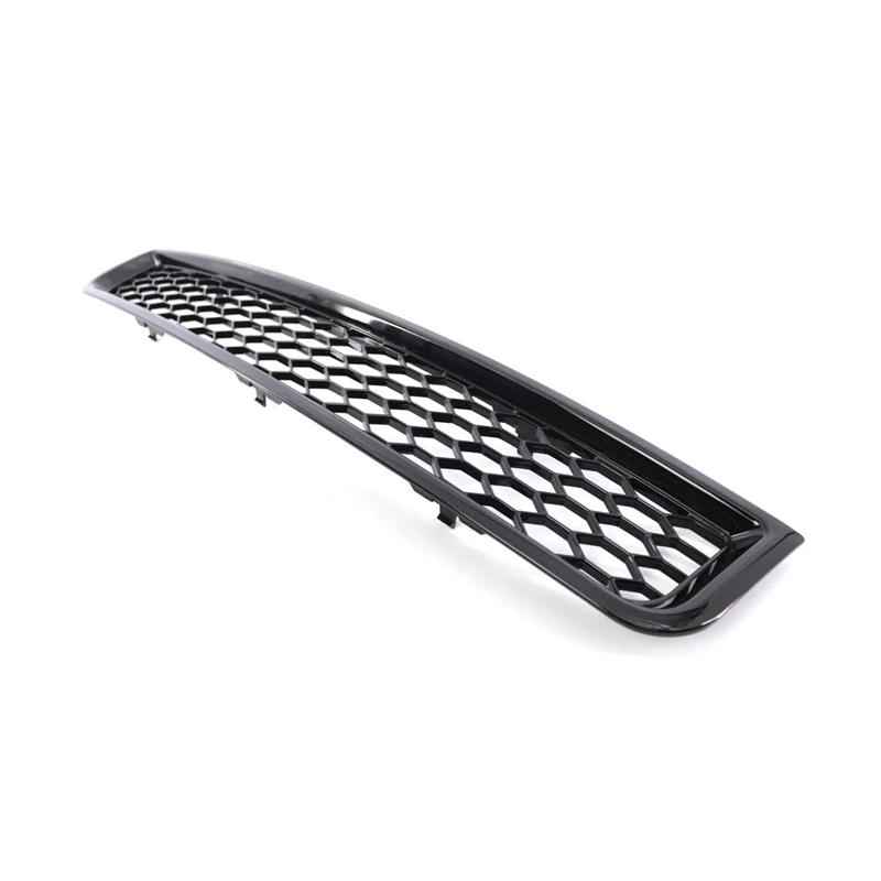 For 2002-2005 Audi A4 B6 Matte Black Honeycomb Mesh Bumper Grille Honeycomb Hollow Middle Lower Net 8E0807647 Car Accessories