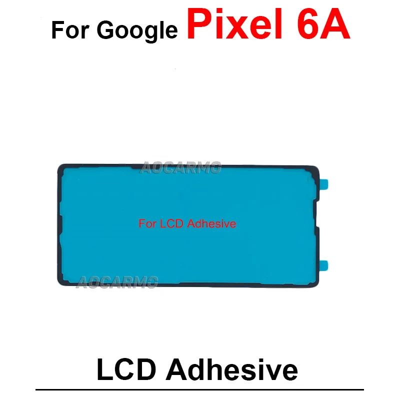 Back Battery Sticker For Google Pixel 6A LCD Display Rear Tape Glue Adhesive