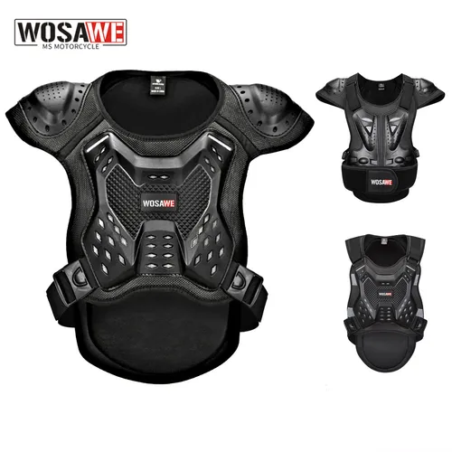 Chaqueta de motocicleta para adultos, Protector de pecho y espalda, armadura corporal para Moto, Protector de cuerpo de carreras, chaqueta de armadura, equipo de protección para Motocross