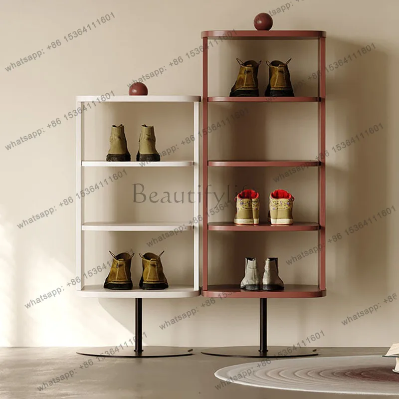 Factory Direct Sales Italian Minimalist Modern Shoe Cabinet Designer Luxury Hidden Show Display Shoe Shelf Organizer Storage Zap
