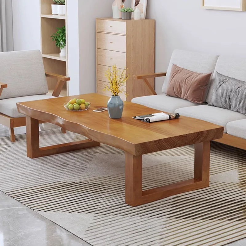 #Modern Minimalist Solid Oak Storage Easy to Clean Factory-direct Custom-sized and Coloured Indoor Wooden Coffee Table