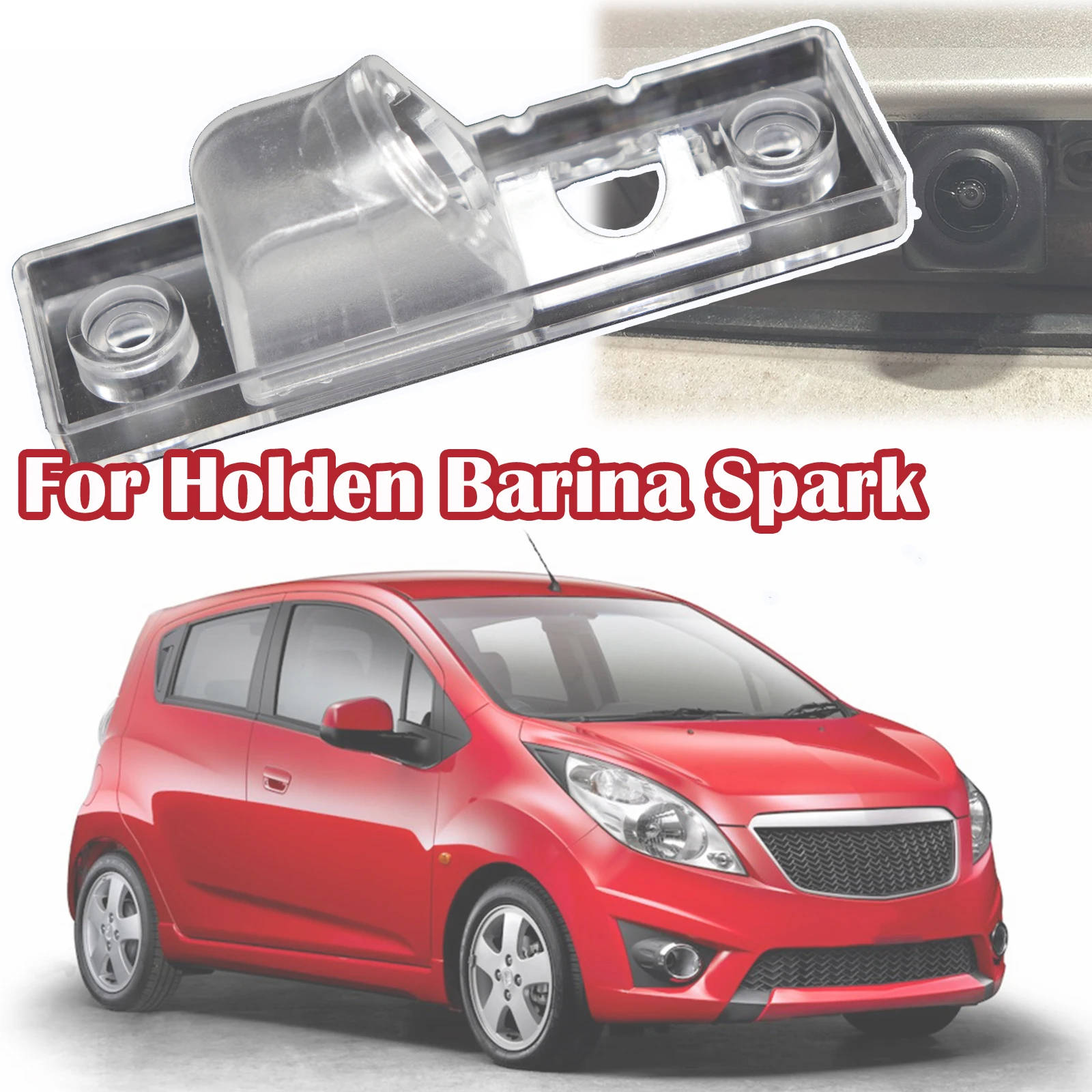 

For Holden Barina Spark Ravon R2 Daewoo Creative Pontiac Matiz 2005 2006 - 2018 Car Rear View Camera Bracket Case Plate Cover