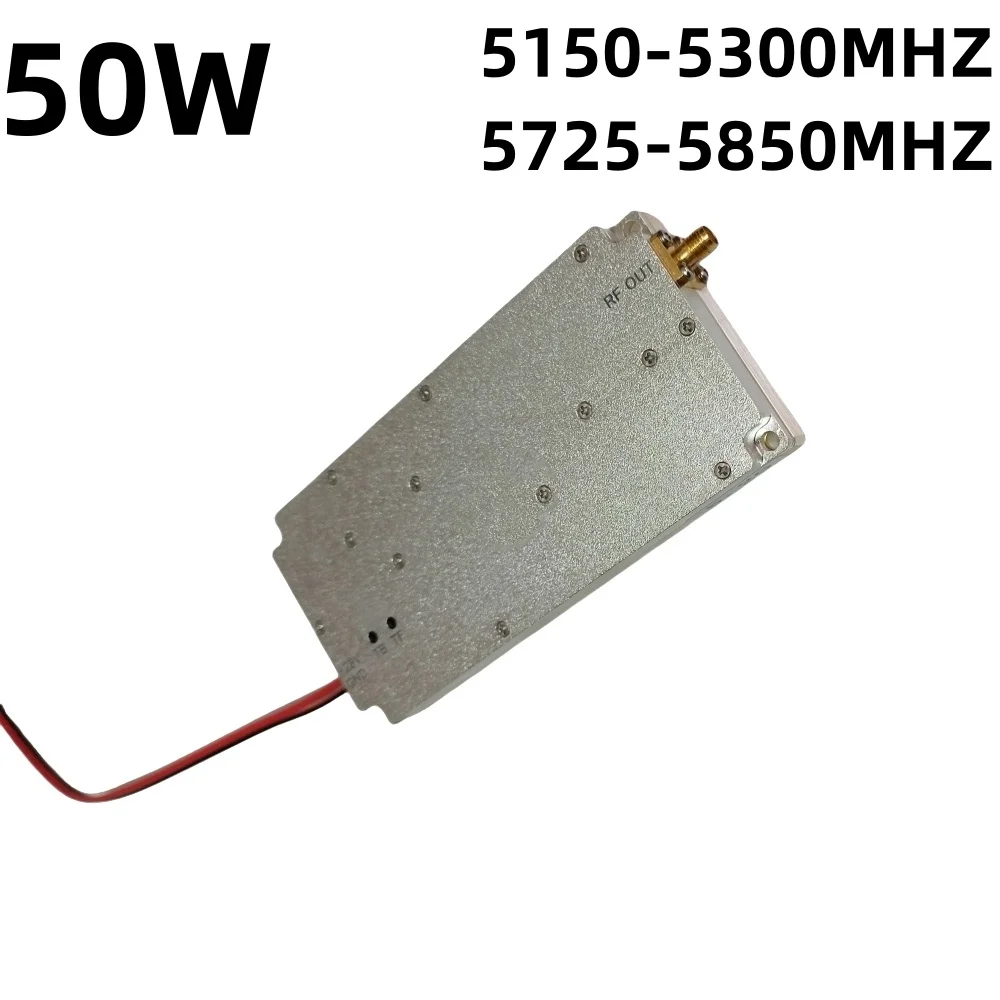 50W 5.2G 5.8G 5150-5300MHZ 5725-5850MHZ AMPLIFIER MODULE NOISE GENERATOR DRON