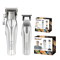 Kemei Hair Clippers Professional Hair Cutting Machine Electric Clippers 9000 RPM Trimmers Adjustable Hair Clippers Men KM-1798