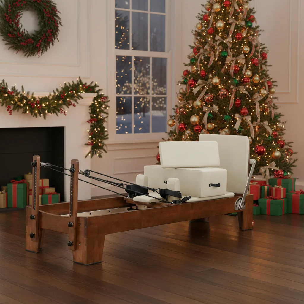 Limited-time Discount Pilates Reformer Walnut Core Bed Reformer Pilates for Home Gym Use/ Pilates Studio Factory Direct Hot Sale