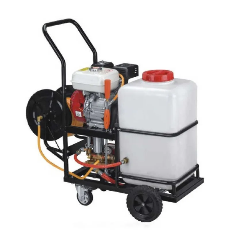 

2 Stroke Engine Irrigation Water Sprayer Hose Winder Agricultural Sprayers Trolley Garden Machinery Equipment