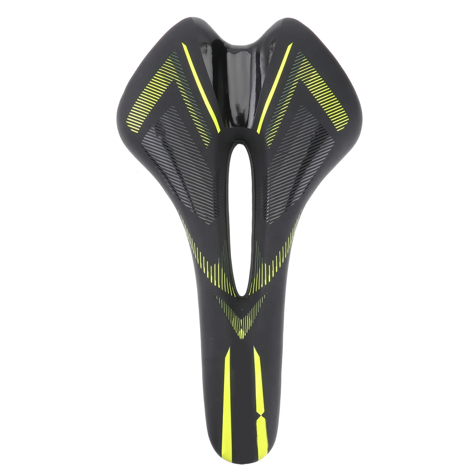 

Bike Saddle Mountain Bike Seat Yellow Shockproof Pad Elastic Spring Design for Comfortable Riding